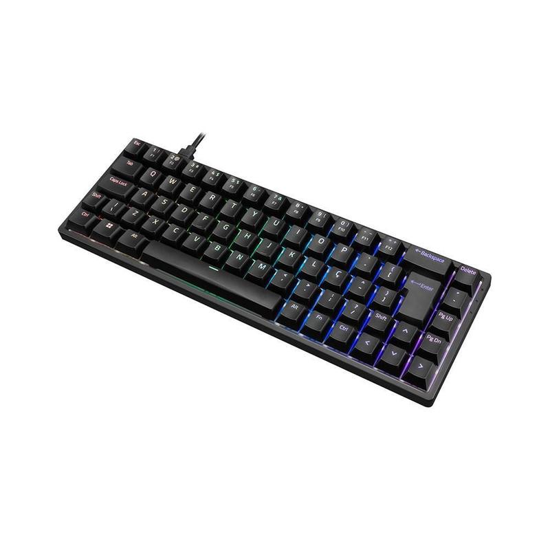 Teclado Mecânico Akko 3068S Preto Switch Akko Blue Abnt2 - Teclado
